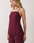 Josephine Lace Scalloped Top