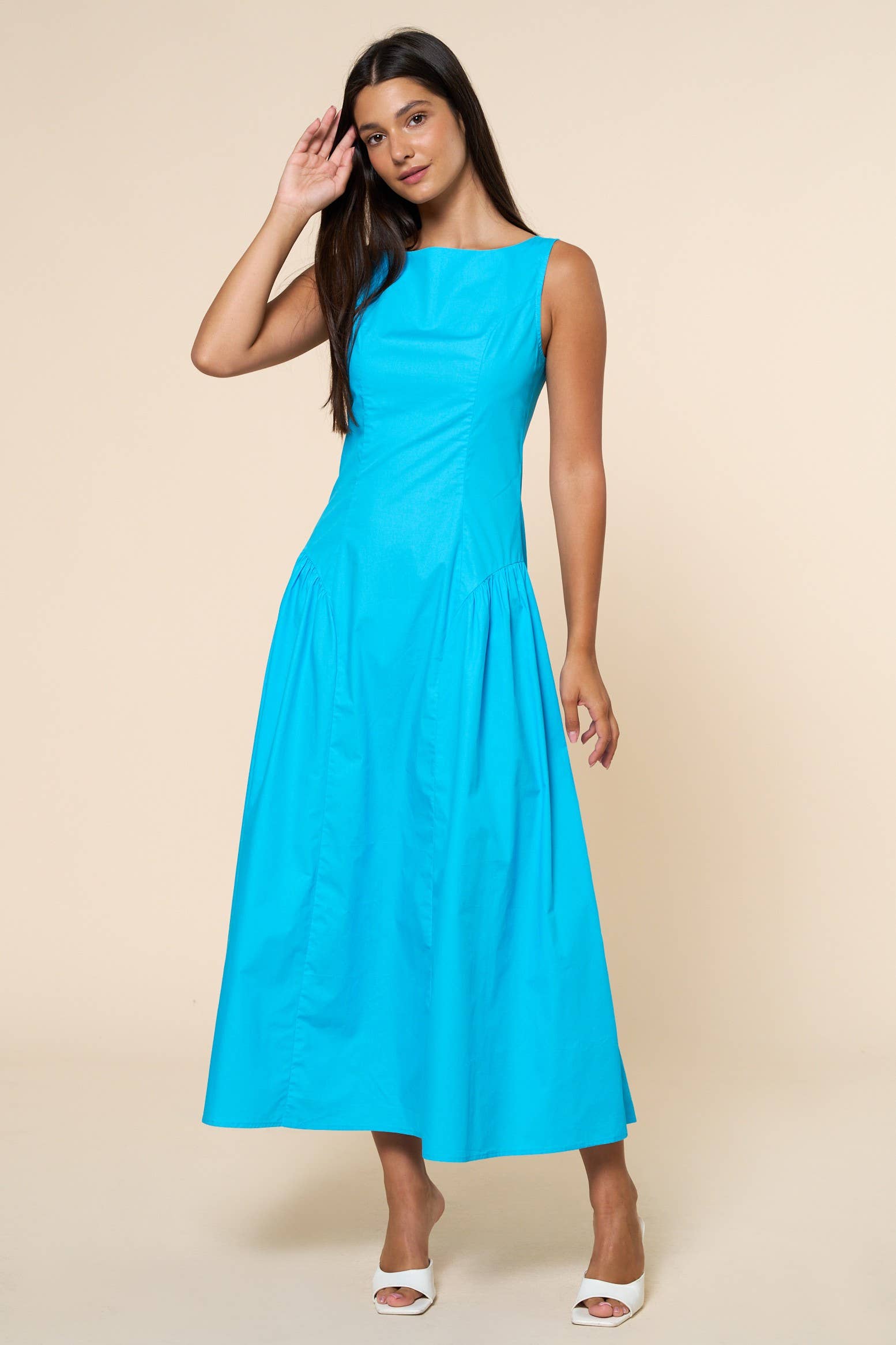 Blue Crush Maxi Dress