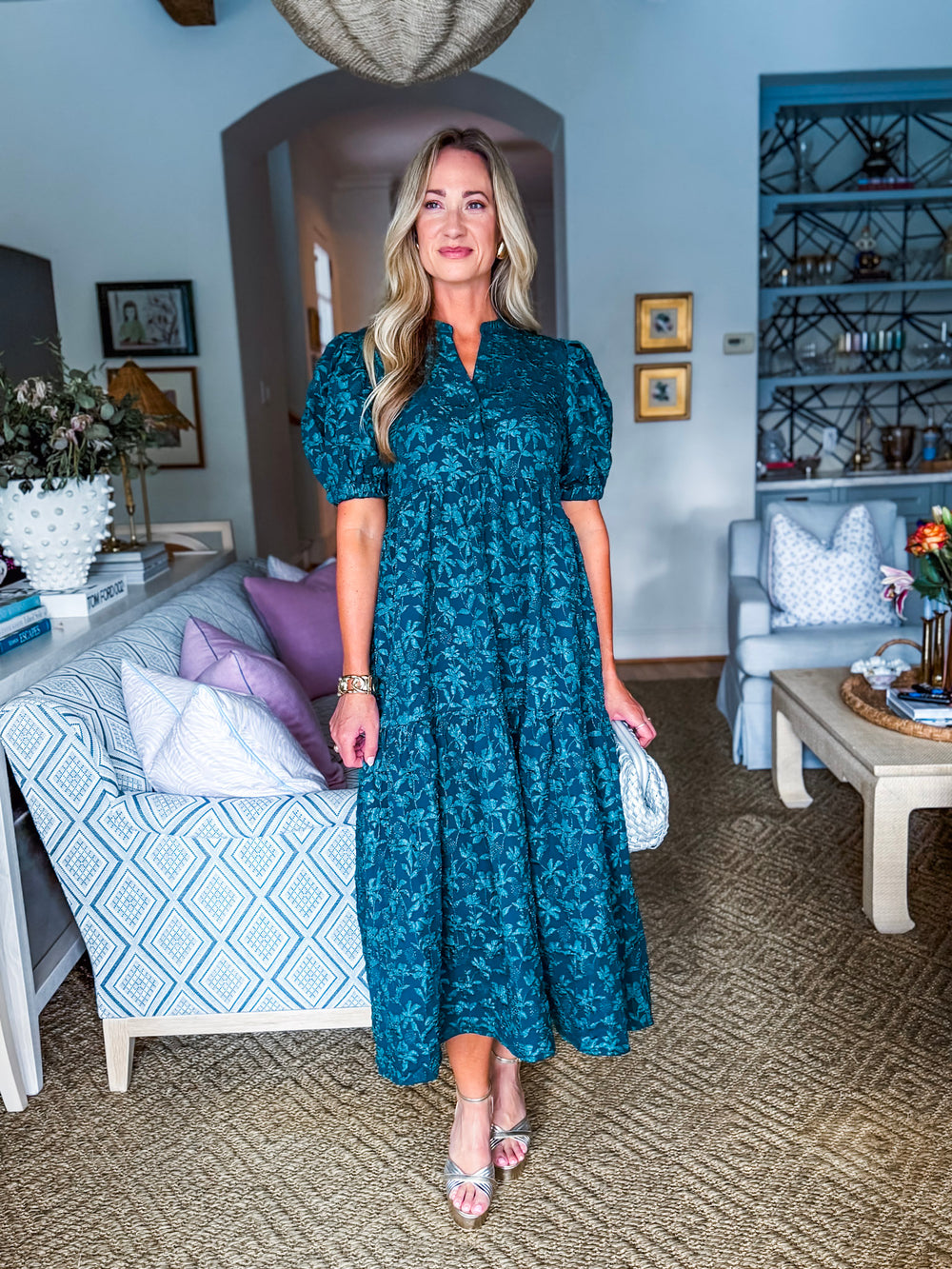 Through the Vines Midi Dress