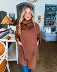 Ready and Chic Shawl Collar Coat-Camel