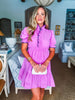 Joyful Smiles Dress-Pink Mauve