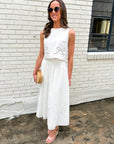 Seaside Scallop Skirt Set