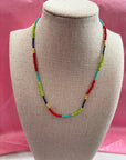Lettie Seed Bead Necklace-Multi