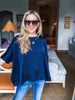 New Favorite Oversized Top-Navy