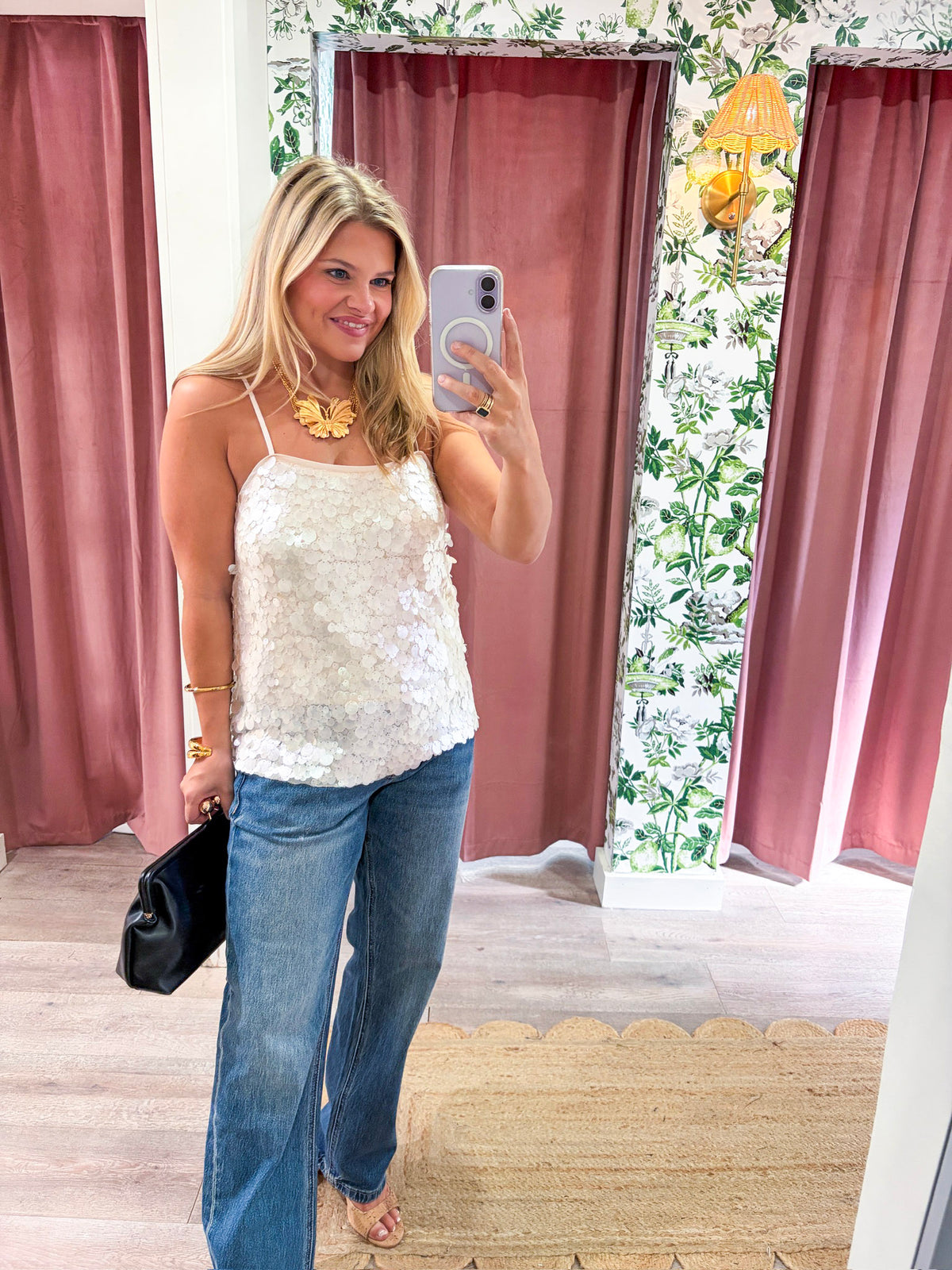 After Hours Sequin Top