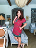 Cider Sipping Plaid Mini Dress