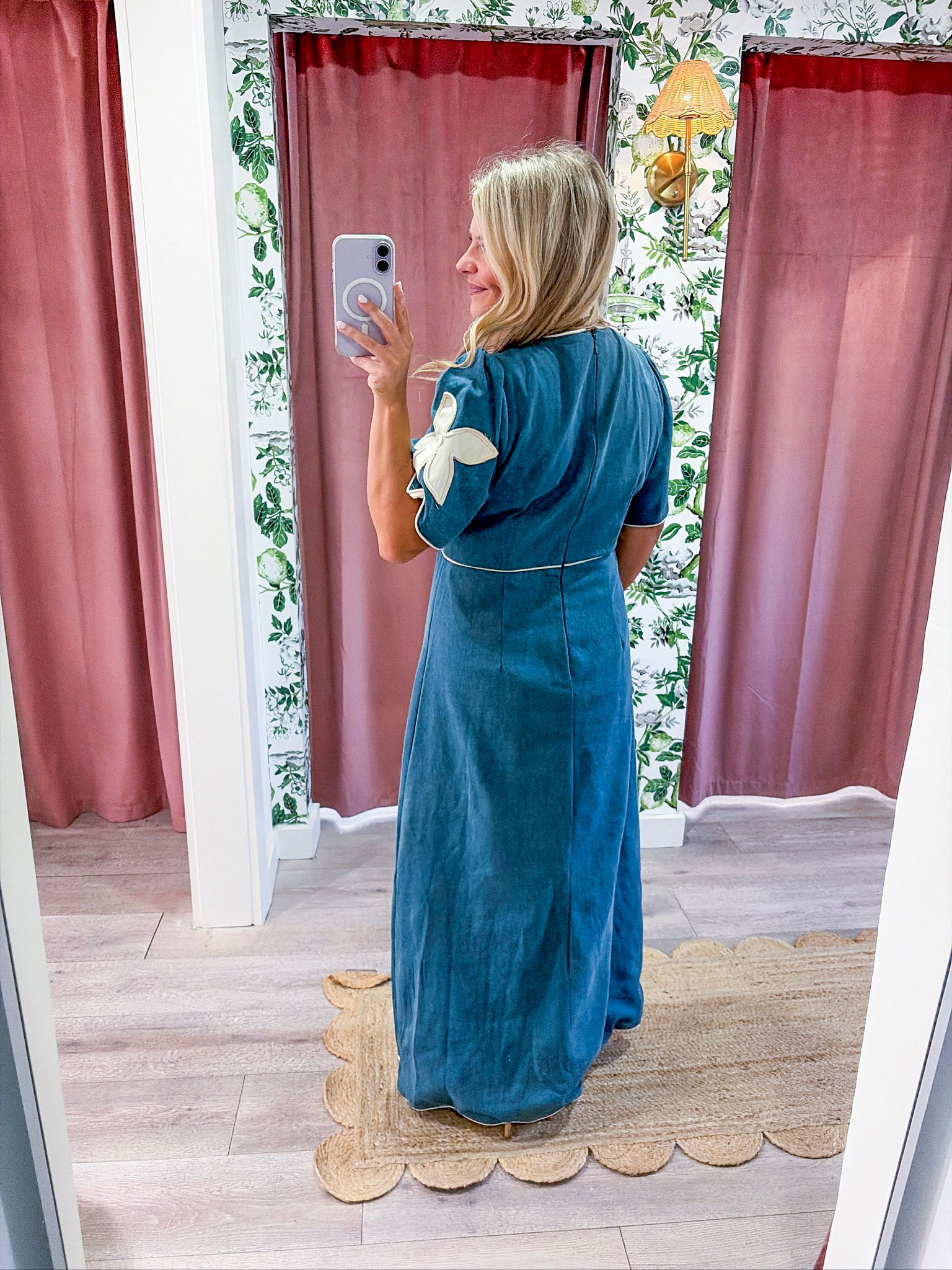 Countryside Belle Denim Midi Dress