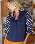 Vivienne Polka Dot Knit Top