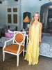 Just Opulent Maxi Dress- Yellow