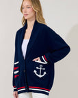 Dockside Shawl Collar Cardigan