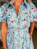 Capri Villa Floral Dress