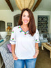 Sweet Whimsy Floral Top