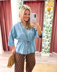 Wild West Denim Top
