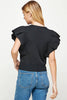 Meet Up Knit Top-Black