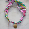 Pretty in Purples Scarf Necklace