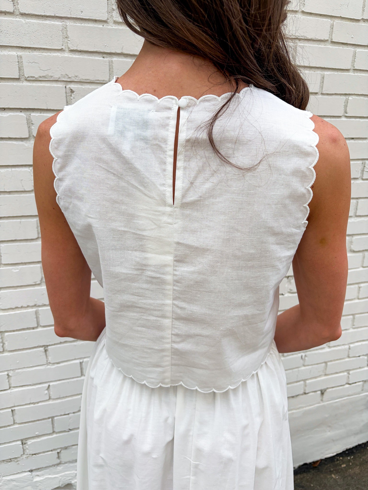 Seaside Scallop Skirt Set