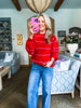 Wavy Baby Striped Sweater