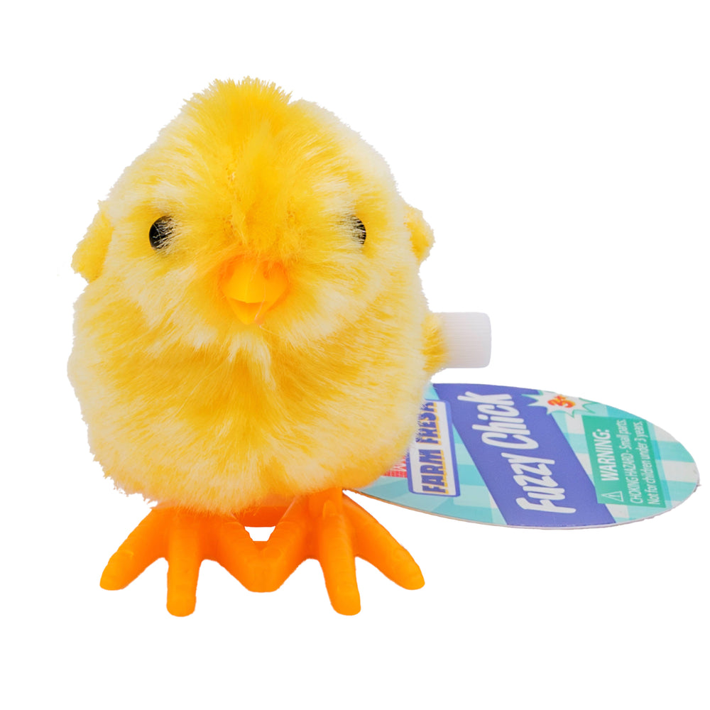 Fuzzy Chick Easter Wind Up Toy