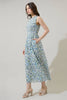 Hilo Floral Midi Dress