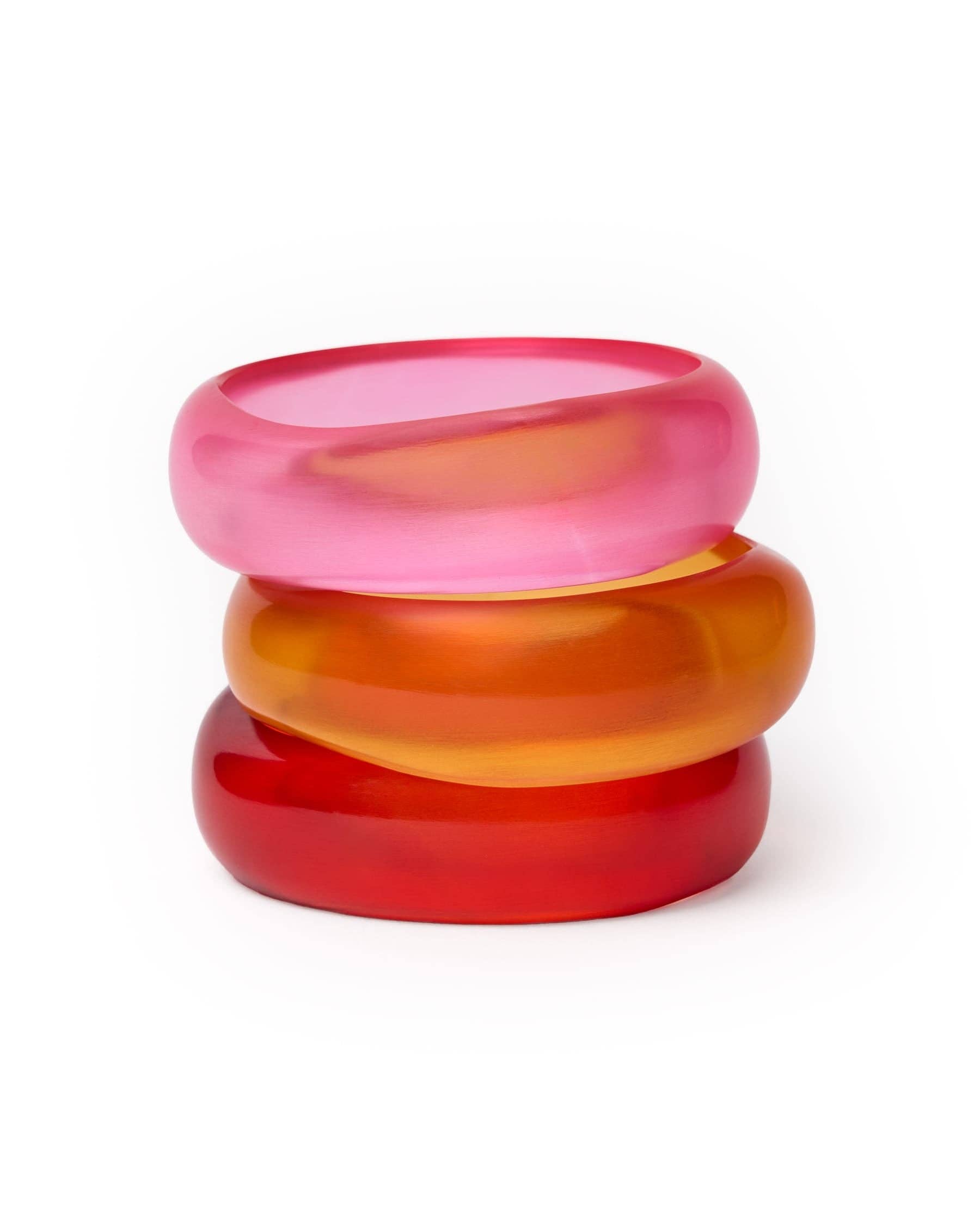 Tropical Resin Bangle Set
