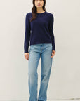 Soft Embrace Crewneck Sweater-Indigo