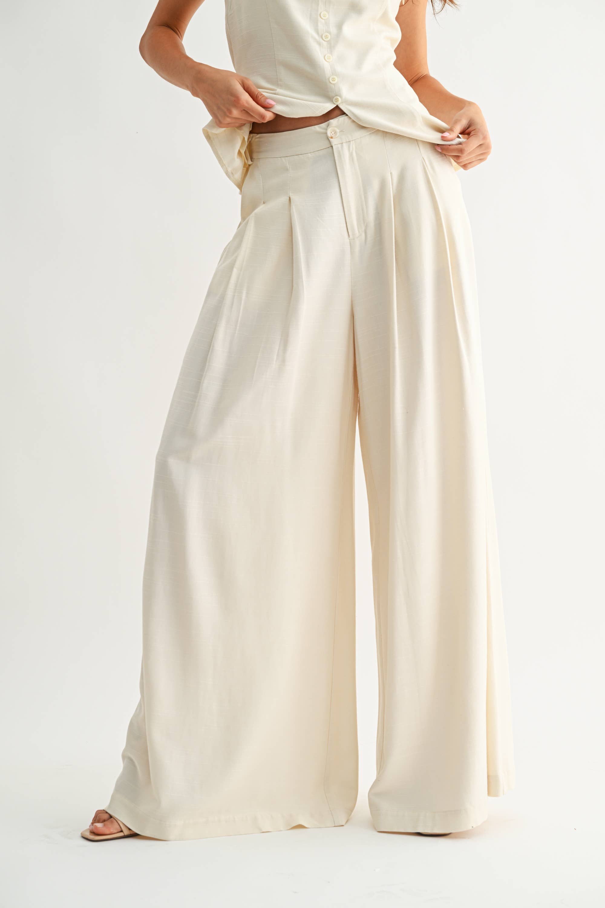 Madison Wide Leg Trousers