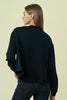 Soft Day Knit Top- Black