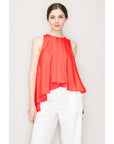Sunshine Serenade Top- Orange