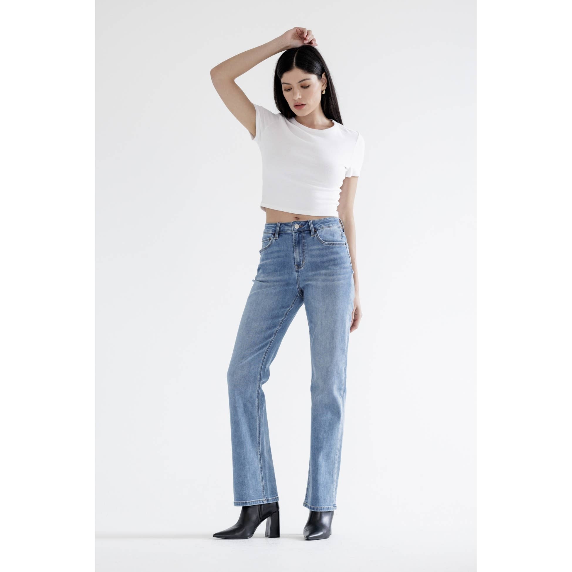 On the Go Straight Leg Jeans