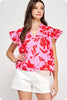 Cool Energy Floral Top