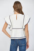 Greek Isle Embroidered Top