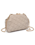 Pauline Woven Crossbody-Ivory