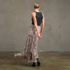 City Spots Leopard Print Skirt