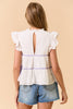 Just Charming Ruffled Top