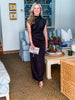 Turning Heads Maxi Dress- Black