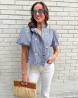 Bloomfield Ruffle Top