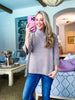 Sweet and Soft Pull Over Sweater-Mocha
