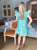Floral Splash Mini Dress