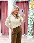 Feel At Ease Sweater-Oatmeal