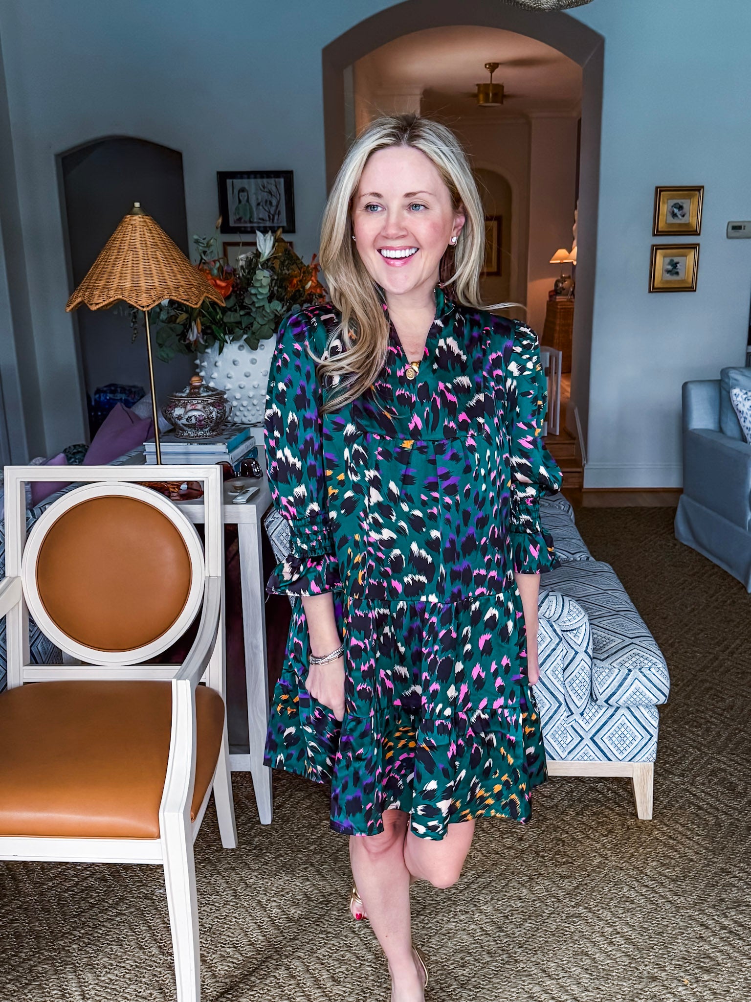 Bayou Babe Leopard Print Dress