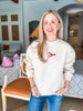 Nantucket Days Lobster Sweatshirt- Cream