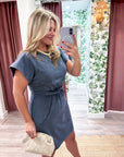 Easygoing Terry Mini Dress