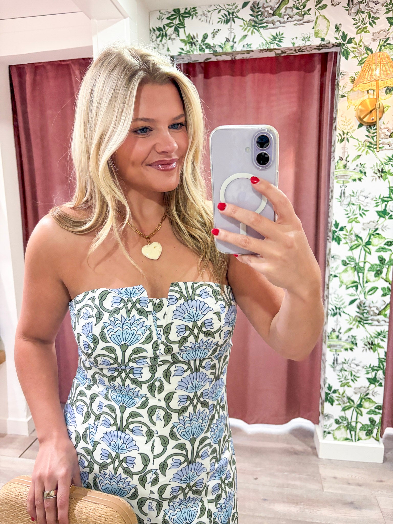 Rosewater Aura Mini Dress