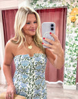 Rosewater Aura Mini Dress