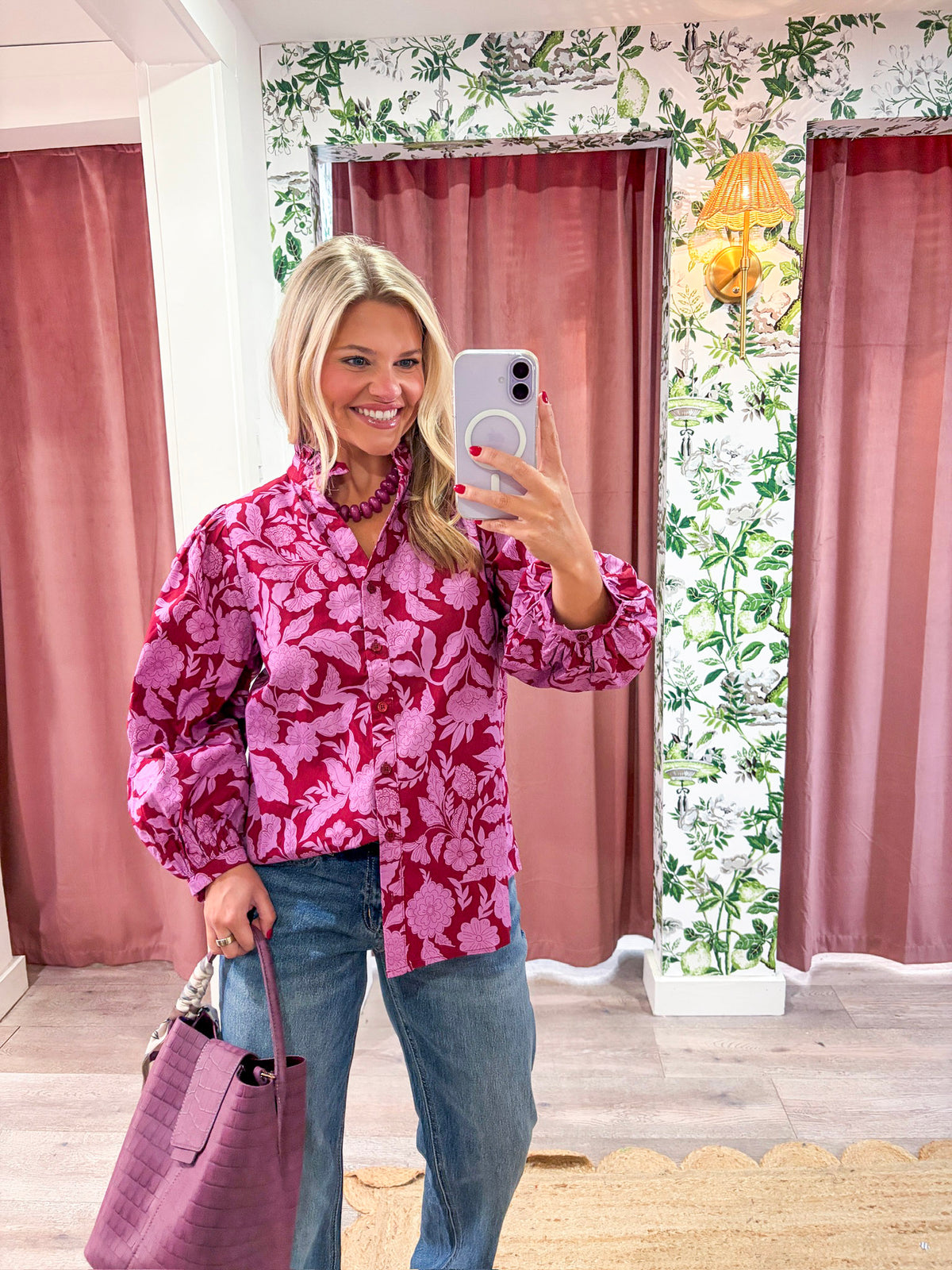 Eunice Floral Top