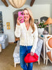 Pearl Girl Scalloped Cardigan