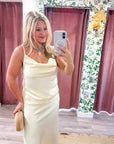 Lace Allure Top-Cream