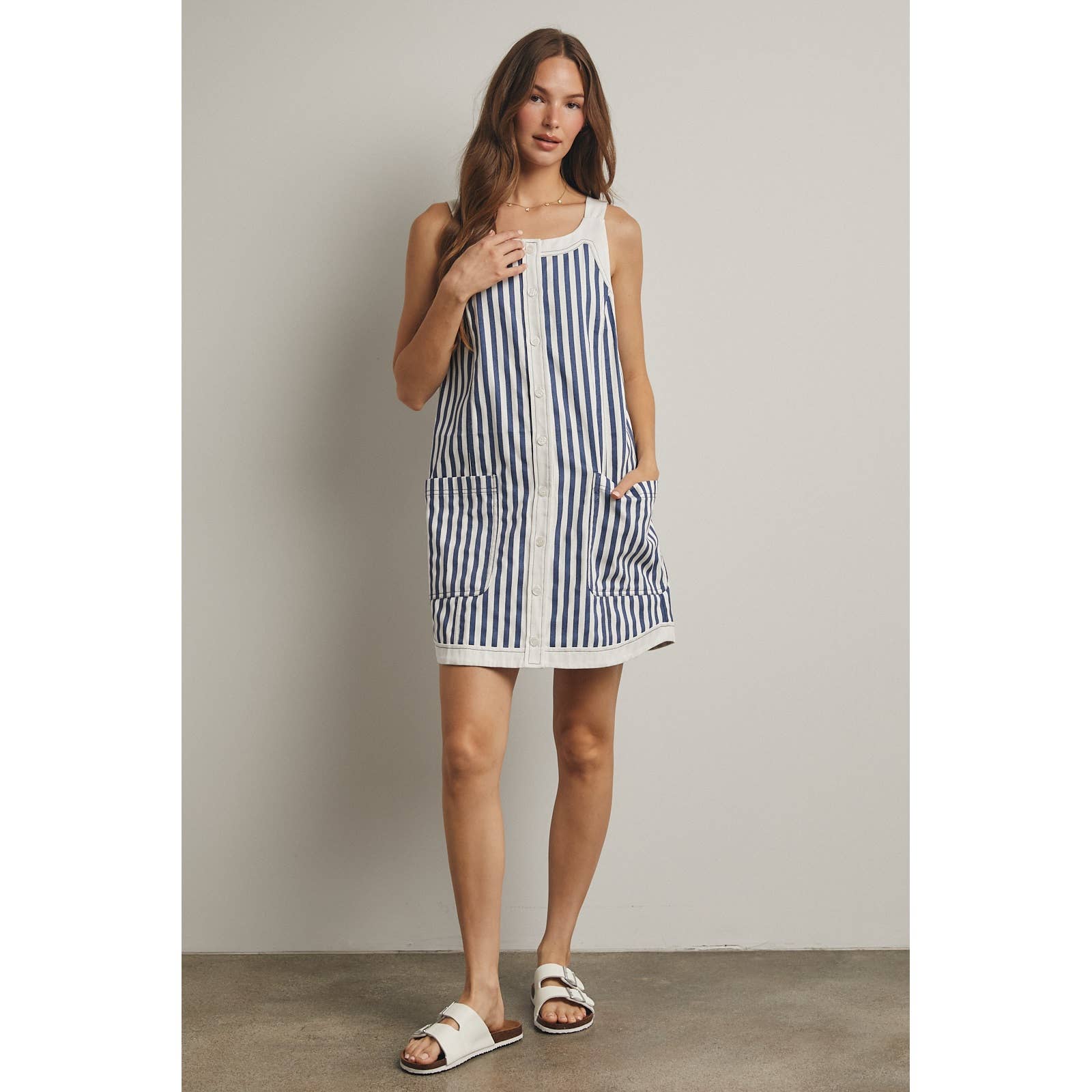 Sconset Denim Mini Dress