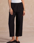 Daisy Stitch Cropped Pants