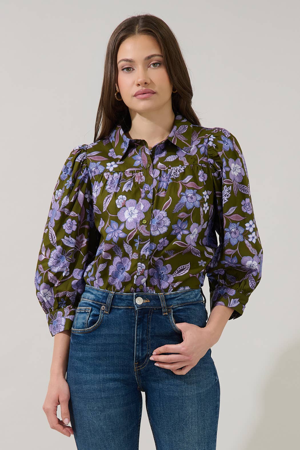 Fae Whisper Floral Top